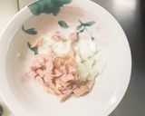 お一人様野菜たっぷり梅レモン味洋風炒飯作り方3写真