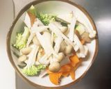 お一人様野菜たっぷり梅レモン味洋風炒飯作り方7写真