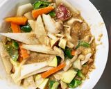 お一人様野菜たっぷりウスターレモン味炒飯作り方13写真