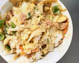お一人様野菜たっぷりウスターレモン味炒飯作り方18写真