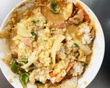 お一人様野菜たっぷりウスターレモン味炒飯作り方19写真