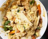 お一人様野菜たっぷりウスターレモン味炒飯作り方20写真