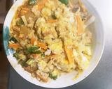 お一人様野菜たっぷり梅レモン味洋風炒飯作り方19写真
