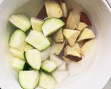 簡単さっぱりトマト味ツナ根菜茄子野炒め作り方4写真