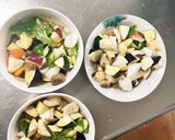 簡単さっぱりトマト味ツナ根菜茄子野炒め作り方12写真