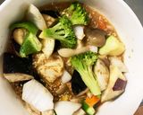 簡単さっぱりトマト味ツナ根菜茄子野炒め作り方15写真