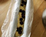 簡単混ぜない☆米粉ブルーベリーケーキ朝食作り方2写真