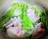 5分で完成；豚肉とキャベツのポン酢和え作り方5写真
