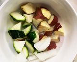 根菜たっぷり極旨甘辛レモン豆腐入ナムル風作り方8写真