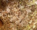 うずらの玉子と枝豆の焼きそば作り方16写真