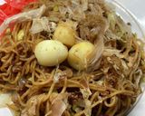うずらの玉子と枝豆の焼きそば作り方18写真