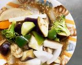 簡単オイレモン炒飯味豚こま大根青椒肉絲風作り方13写真