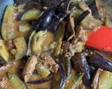 鯖の味噌煮缶で☆麻婆茄子作り方8写真