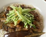鯖の味噌煮缶で☆麻婆茄子作り方9写真