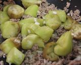白い麻婆茄子作り方6写真