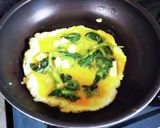 しのんち☆ほうれん草とチーズのオムレツ♪作り方3写真