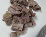 牛すじ土手煮作り方1写真