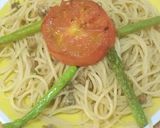 柔らか甘いアスパラのパスタ作り方15写真