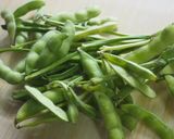 枝付き枝豆を電子レンジで作り方1写真