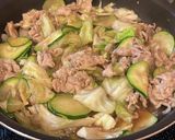 余った市販のたれで♪豚肉とキャベツの旨煮作り方10写真