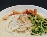 さっぱりやさしい豆乳ゴマそうめん作り方5写真