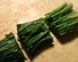 ほうれんそうと焼き椎茸の和風マヨ和え作り方1写真