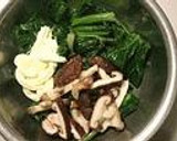 ほうれんそうと焼き椎茸の和風マヨ和え作り方3写真