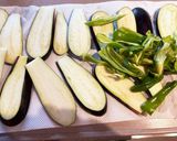 にんにく香るナスとピーマンのポン酢だれ作り方1写真