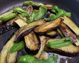 にんにく香るナスとピーマンのポン酢だれ作り方6写真