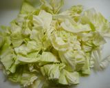 レンジで簡単！たっぷり蒸しキャベツ作り方1写真
