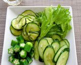 夏野菜たっぷり★簡単グリーンサラダ作り方4写真