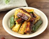 食材1つ【ズッキーニの旨ポンソテー】作り方5写真