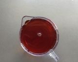桃缶で☆白桃フルーツティー。作り方1写真
