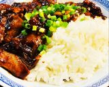 中華　　　　　　　　　　中華風甘みそ豚丼作り方7写真