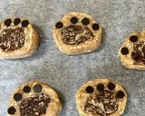 米粉40オートミール20肉球クッキー作り方11写真
