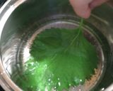 大葉の塩漬け作り方1写真