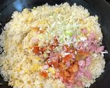 【シャキッ感が美味！】レタキムチャーハン作り方4写真