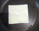 お手軽こんがり、チーズエッグトースト作り方3写真
