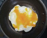 お手軽こんがり、チーズエッグトースト作り方4写真