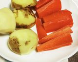 鶏手羽元のウマウマ野菜スープカリー作り方1写真