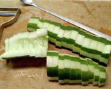 太いキュウリで炒め煮作り方1写真