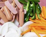 ウインナーと野菜のケチャップ炒め作り方1写真