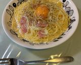 カルボナーラっぽい冷製パスタ　ミント風作り方9写真