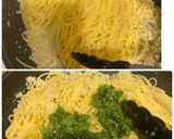 大葉と魚介ラグーソースパスタ作り方10写真
