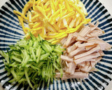 簡単で美味しい！冷やし中華風うどん作り方1写真