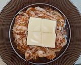 【レンジで1発】ポーク湯豆腐作り方2写真