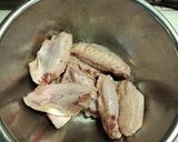 チキンスティックのカレー粉焼き作り方3写真