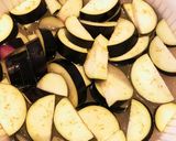 簡単！なすと青梗菜の味噌中華あん作り方1写真