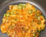 ねばパリッ♪納豆とオクラのチーズ焼き作り方3写真