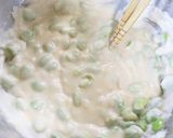 米粉でカリもち♡枝豆の味噌チーズ焼き作り方2写真
